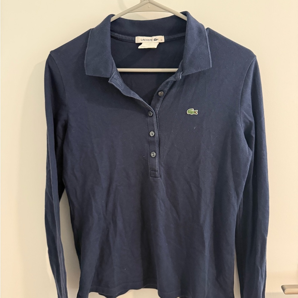 Lacoste Dark Blue Polo Shirt